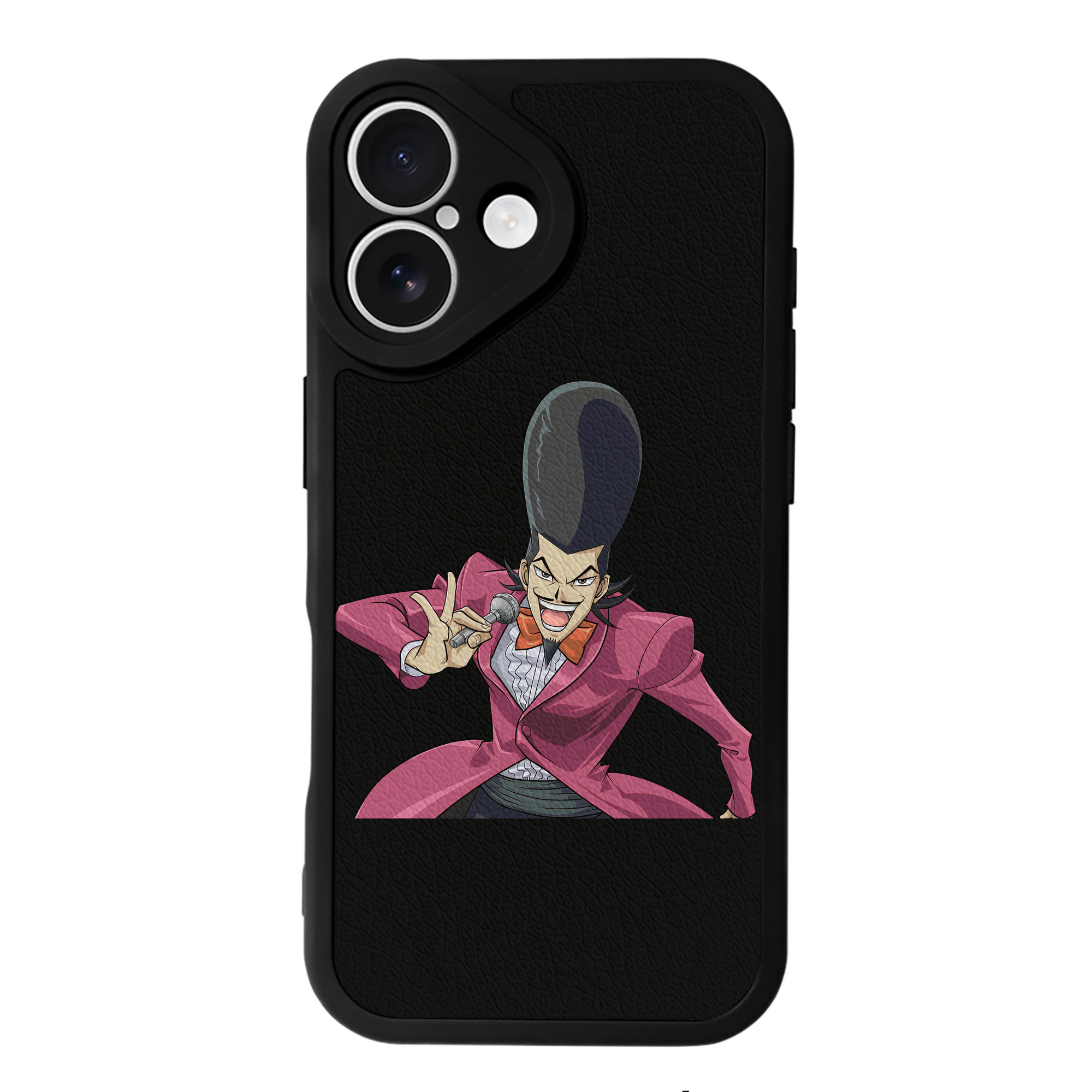 （画像用） 遊☆戯☆王 Yu-Gi-Oh! 【iPhone 16シリーズ対応】シリコンスマホケース（レザー調） 材質：シリコン
